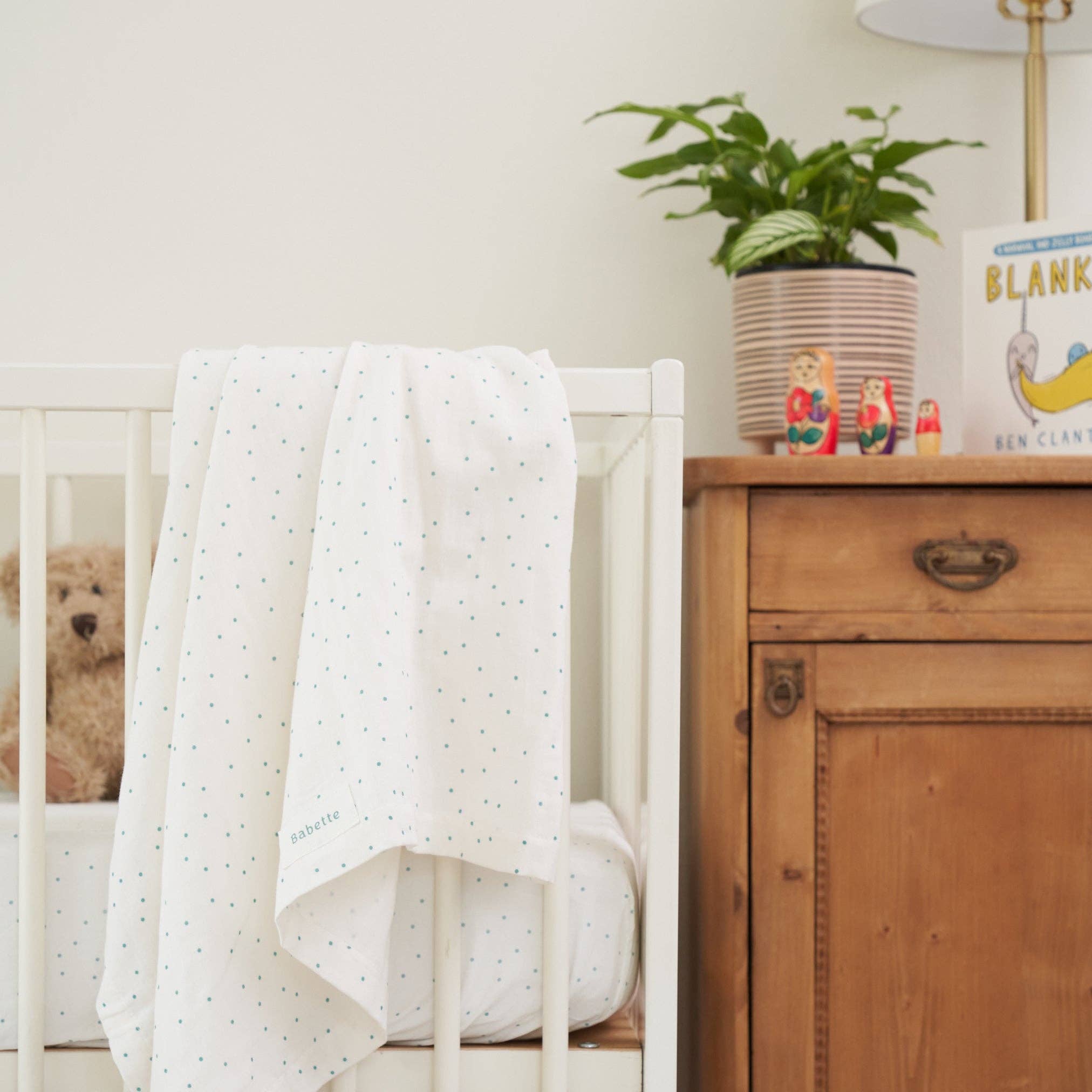 Babette - Swaddle-Random Dots