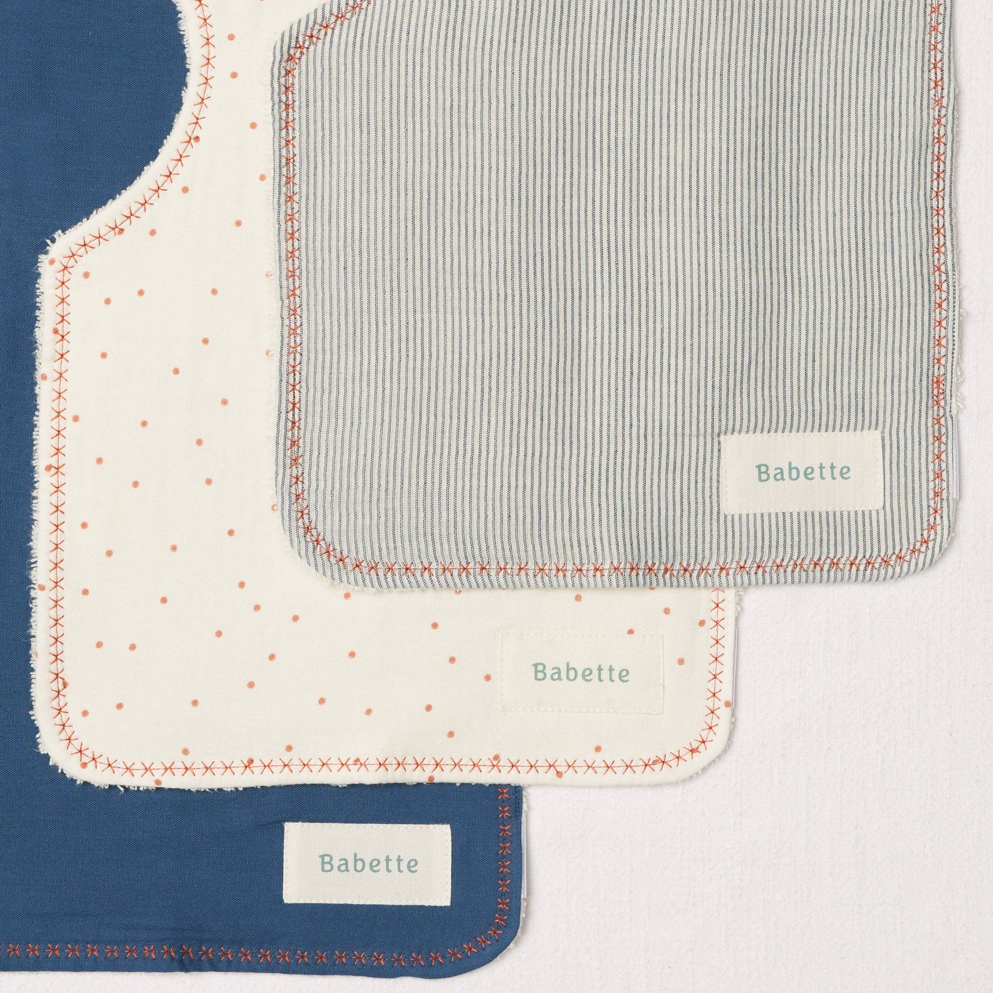 Babette - Burp cloth- 3 Pack