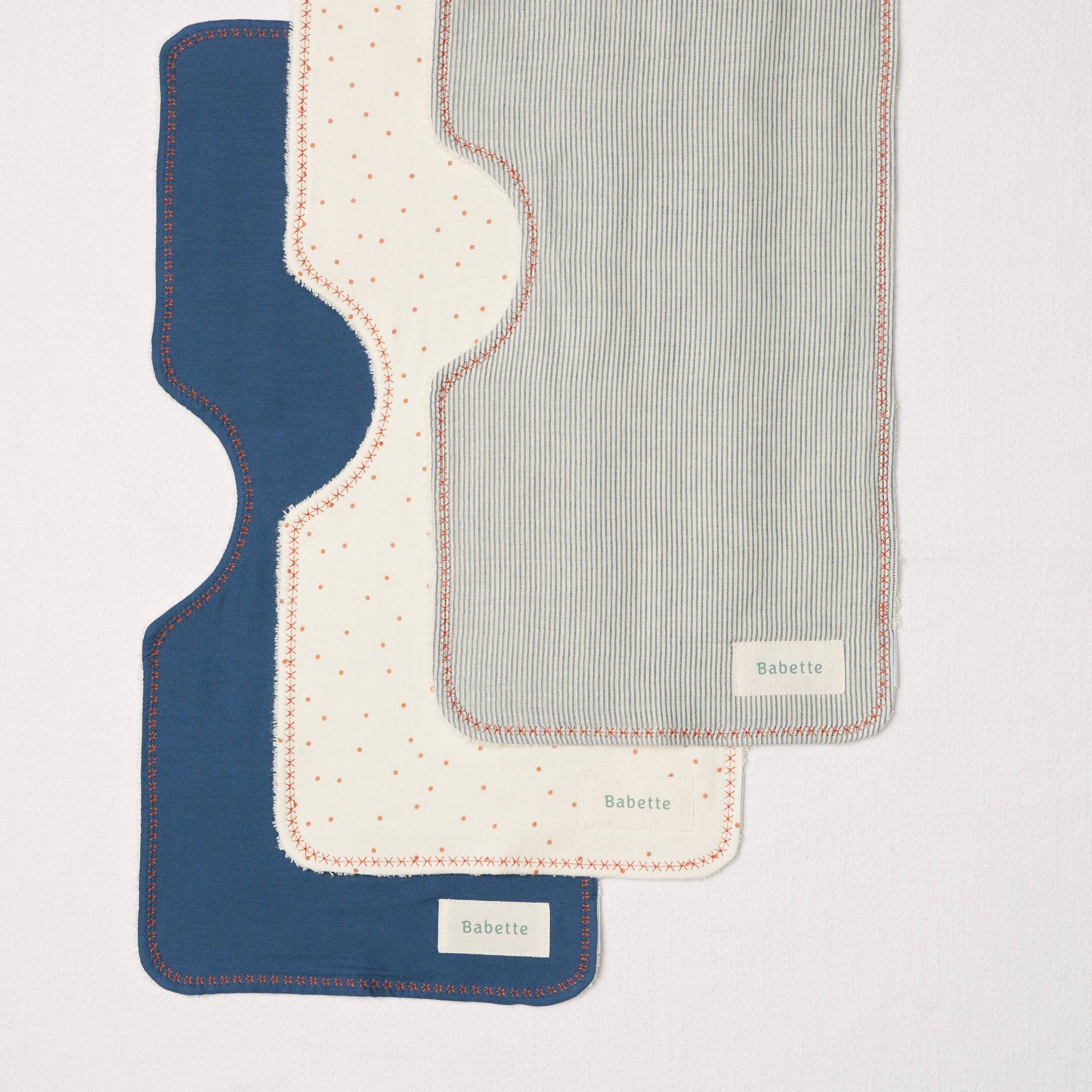 Babette - Burp cloth- 3 Pack