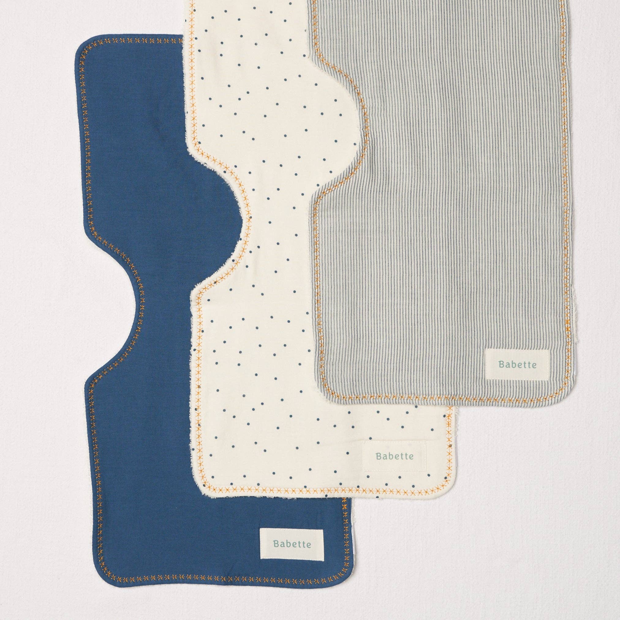 Babette - Burp cloth- 3 Pack