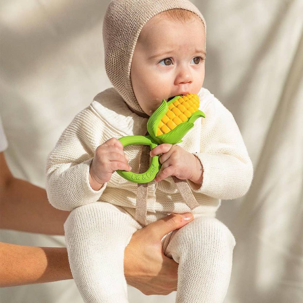 Oli & Carol Corn Rattle Toy