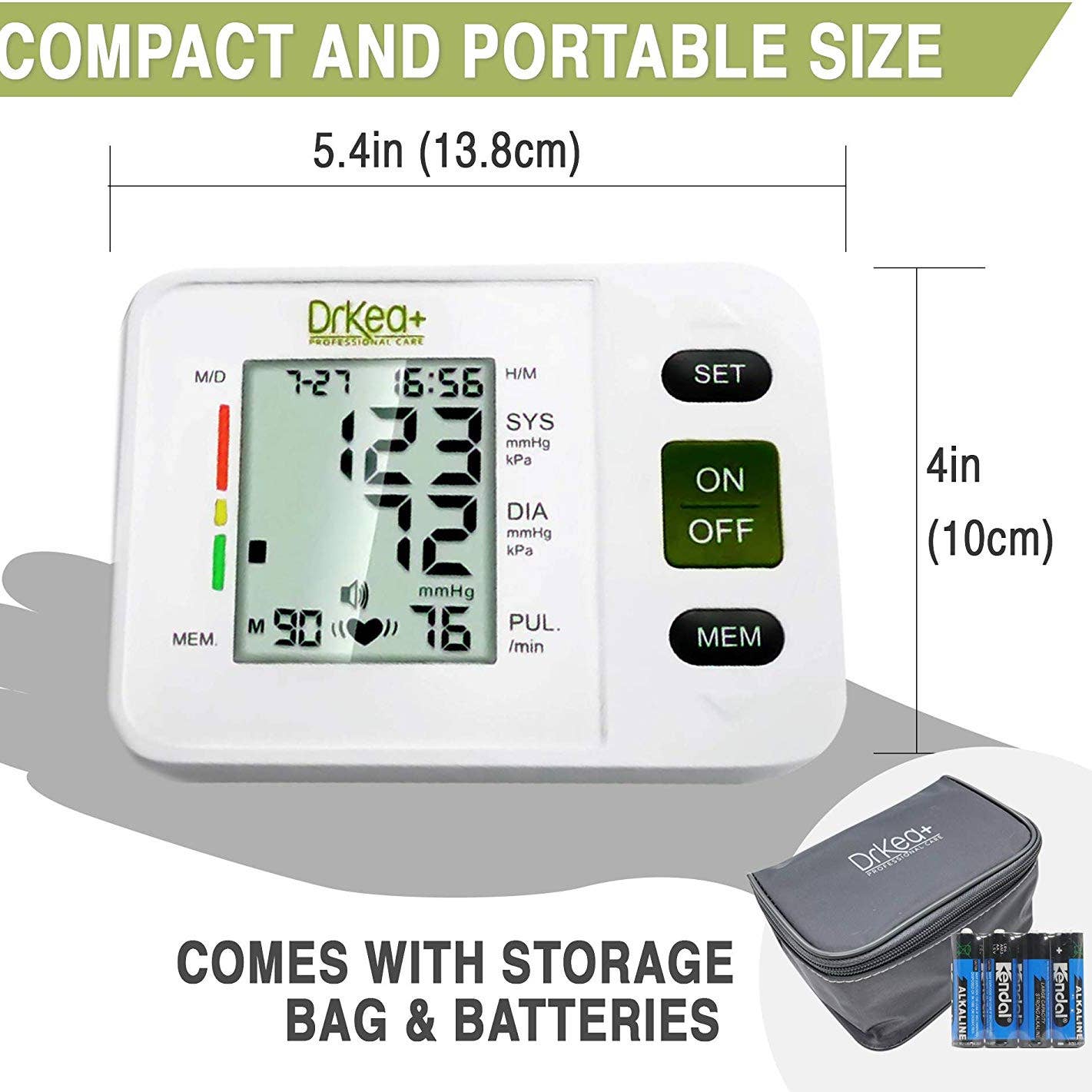 Drkea 900A Upper Arm Blood Pressure Monitor