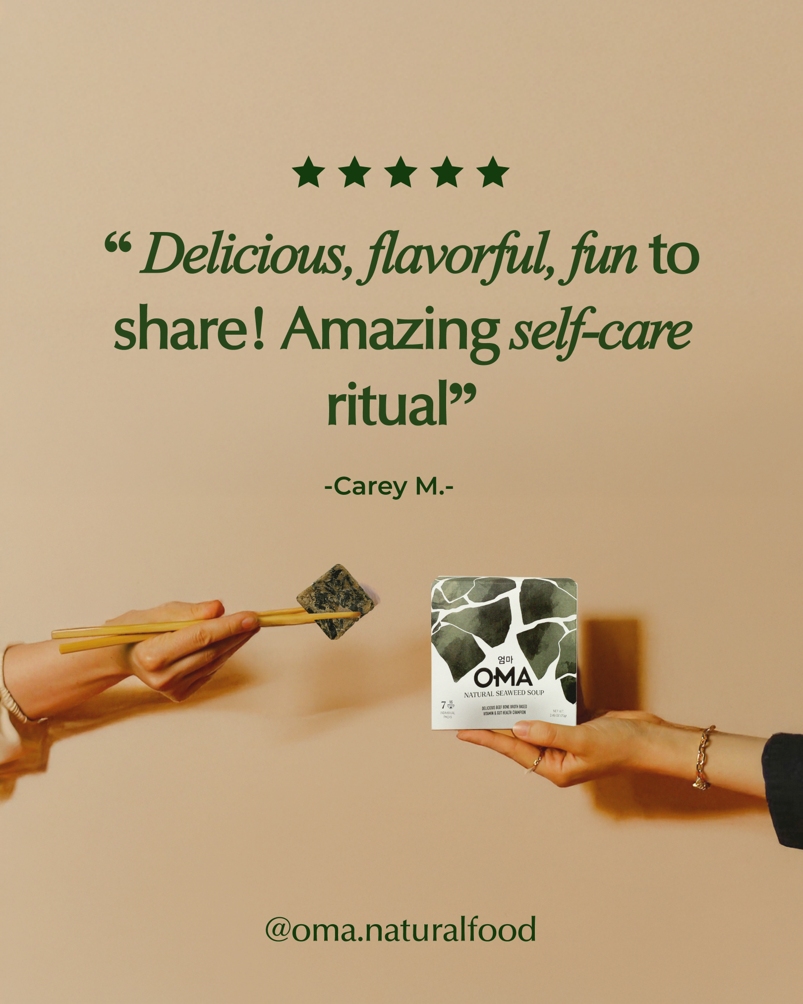 OMA Food - Vegan Seaweed Soup