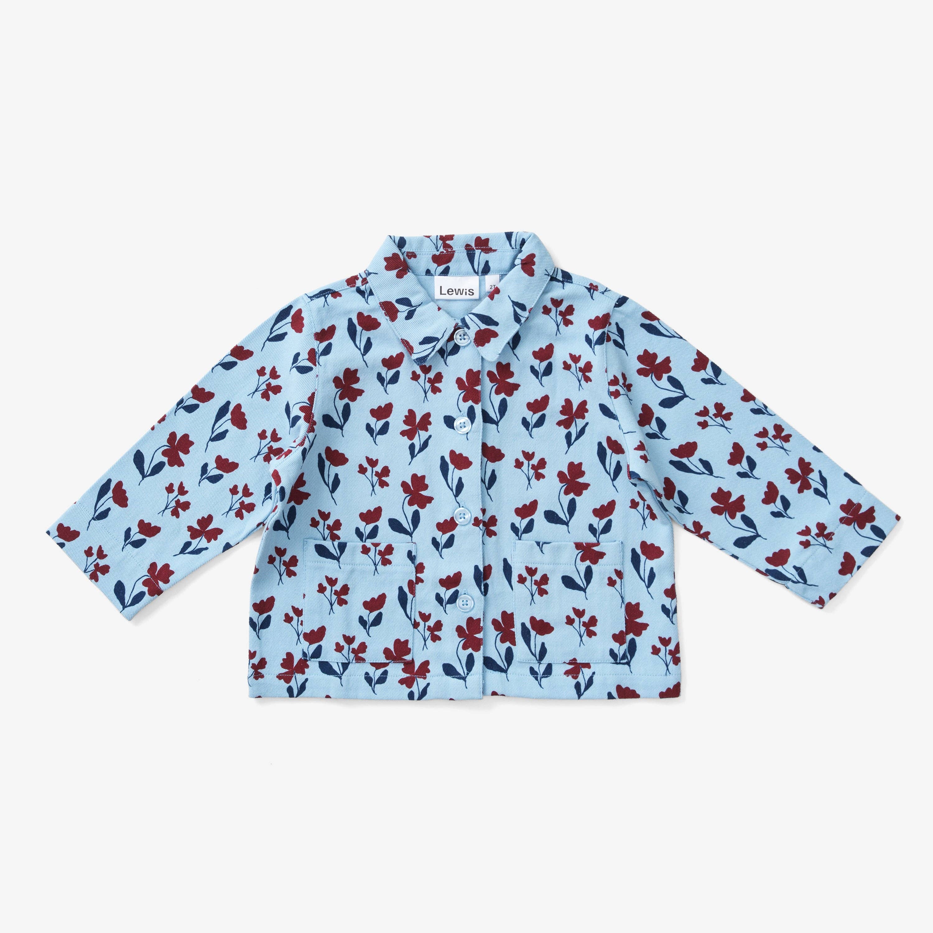 Lewis - Chore Jacket - Poppy | Lake