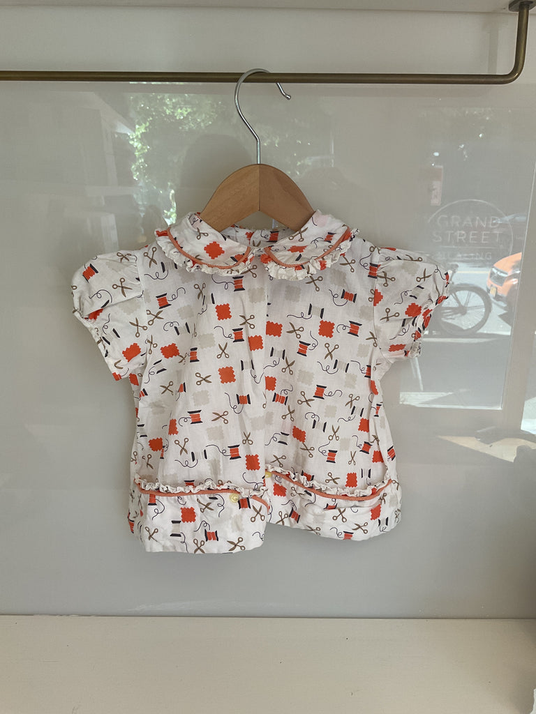 Orphan Darling by Jemima Kirke- 1950s Sewing Print Top