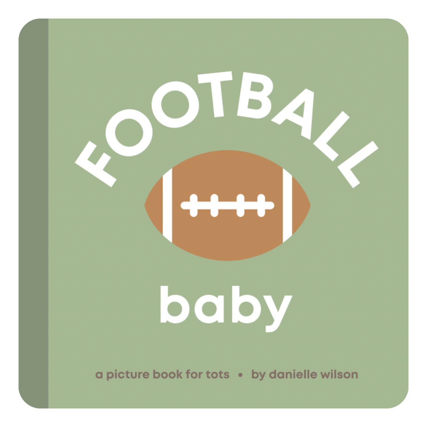 Left Hand Book House - Football Baby Book