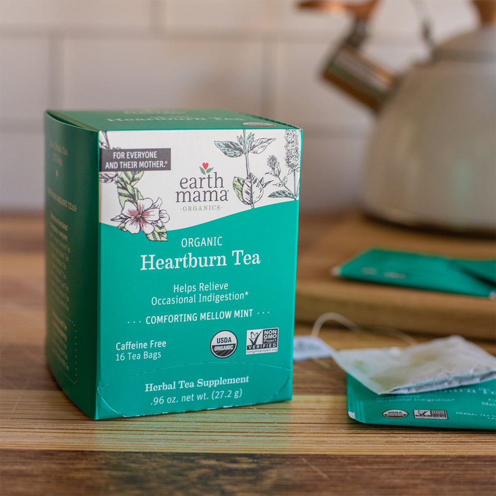 Earth Mama Organics Heartburn Tea