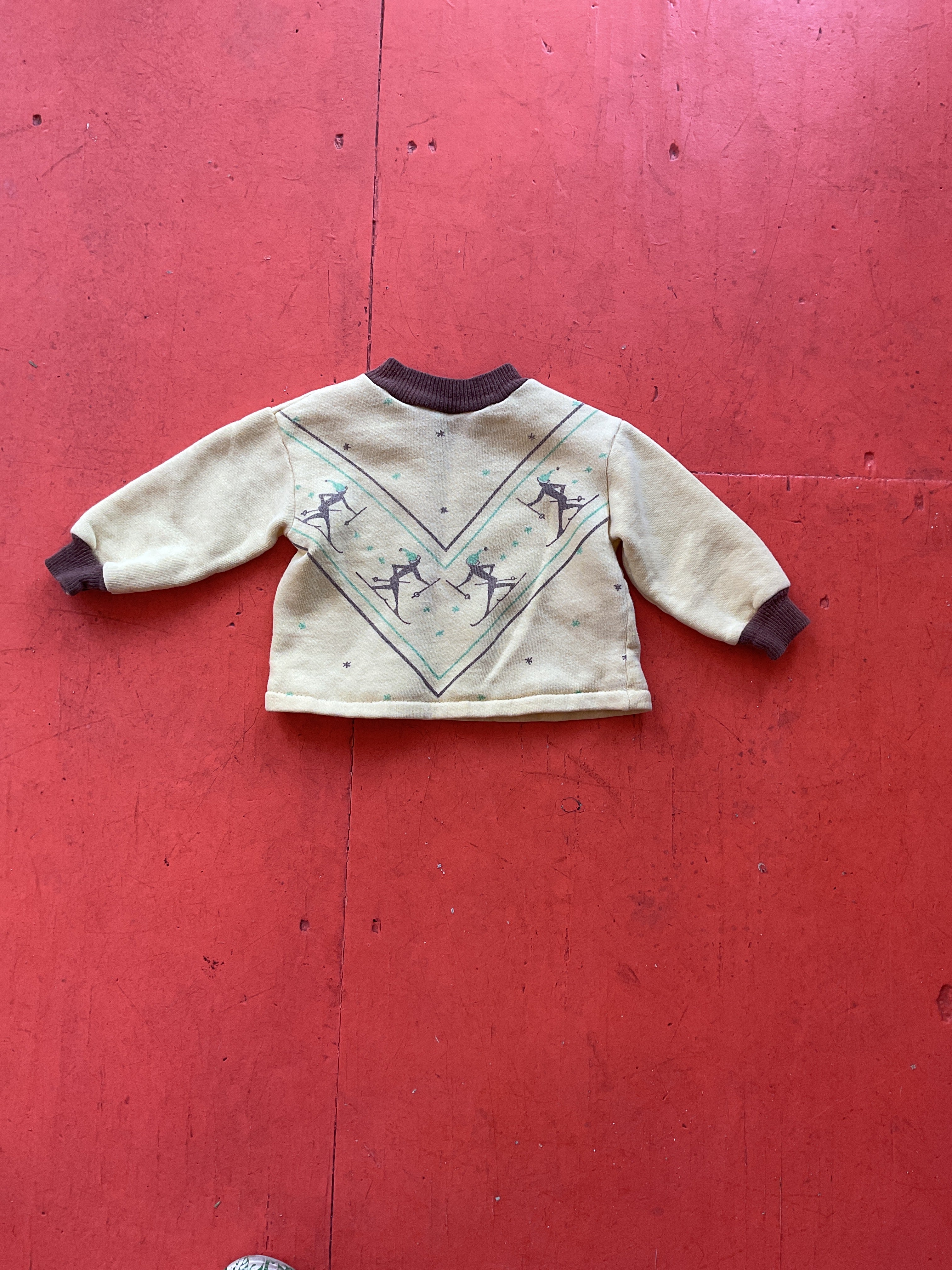 Orphan Darling by Jemima Kirke - 1950s Yellow Skiers Sweatshirt