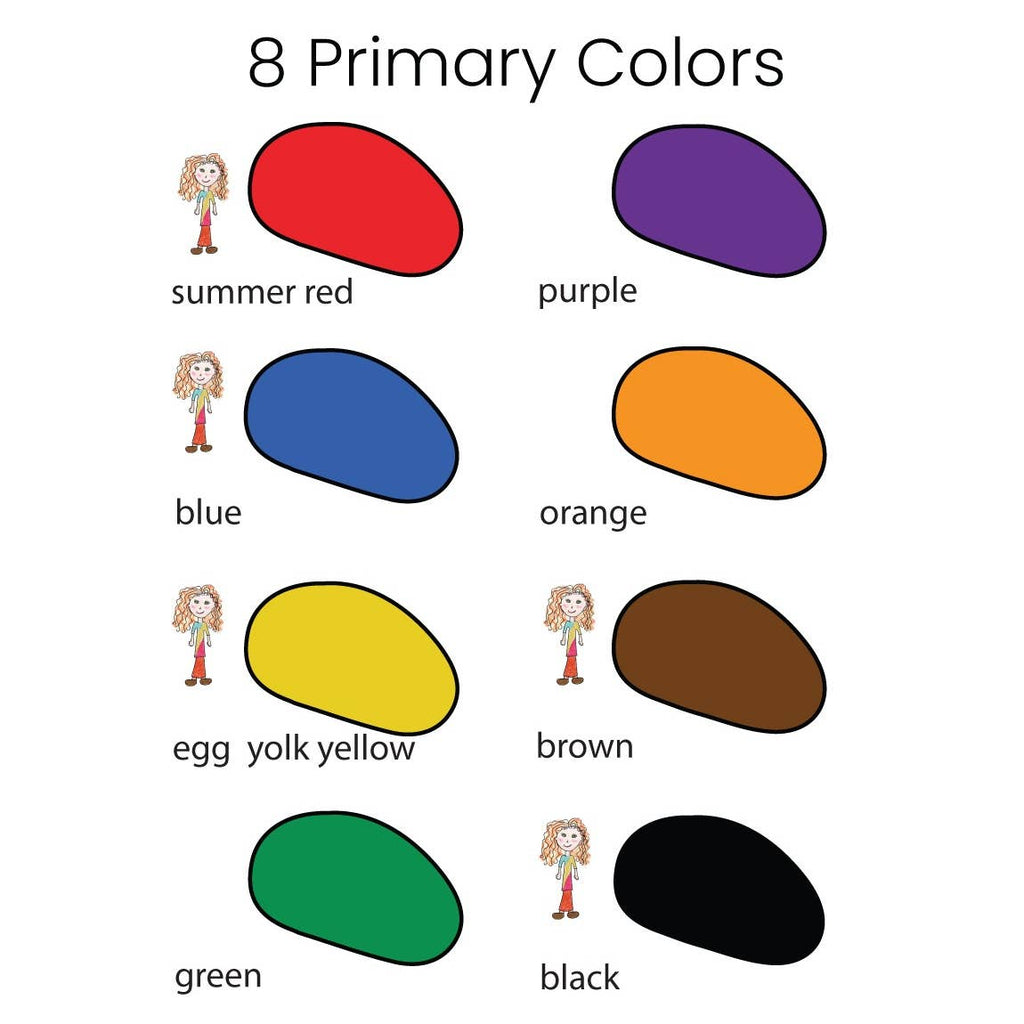 Crayon Rocks - 8 Colors in a Muslin Bag