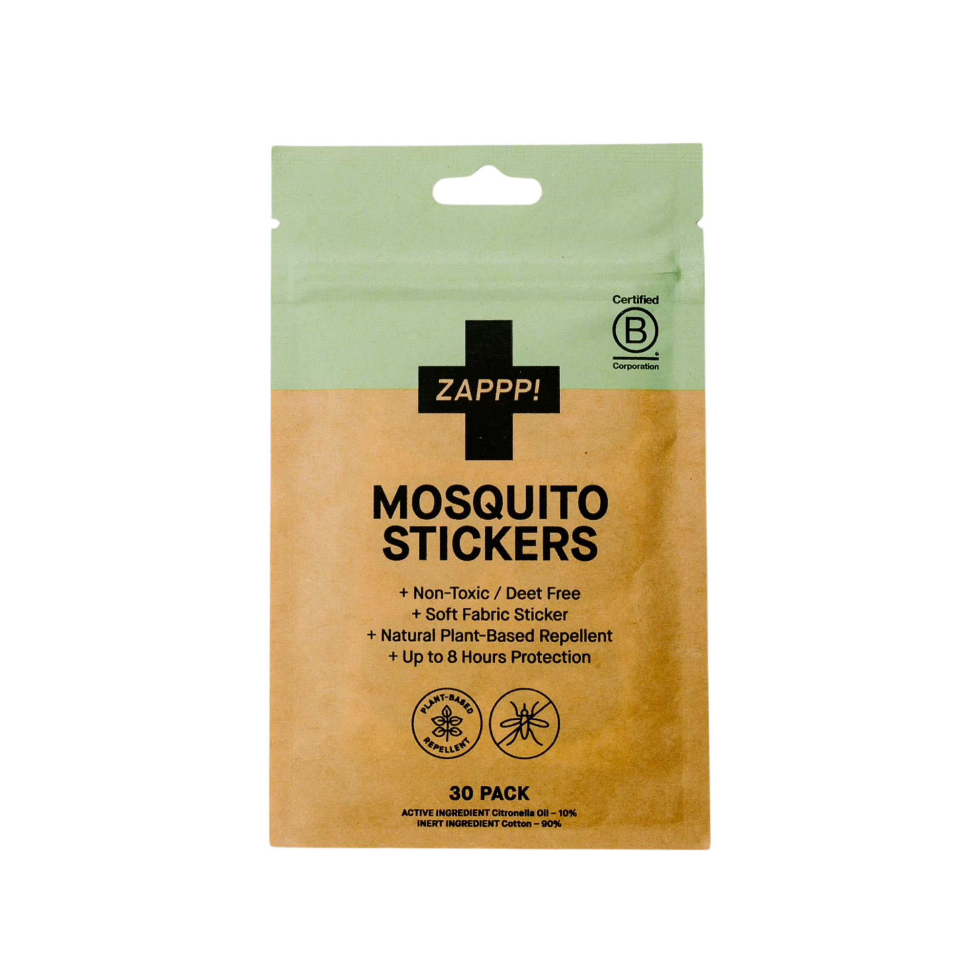 PATCH-ZAPPP! Mosquito Stickers