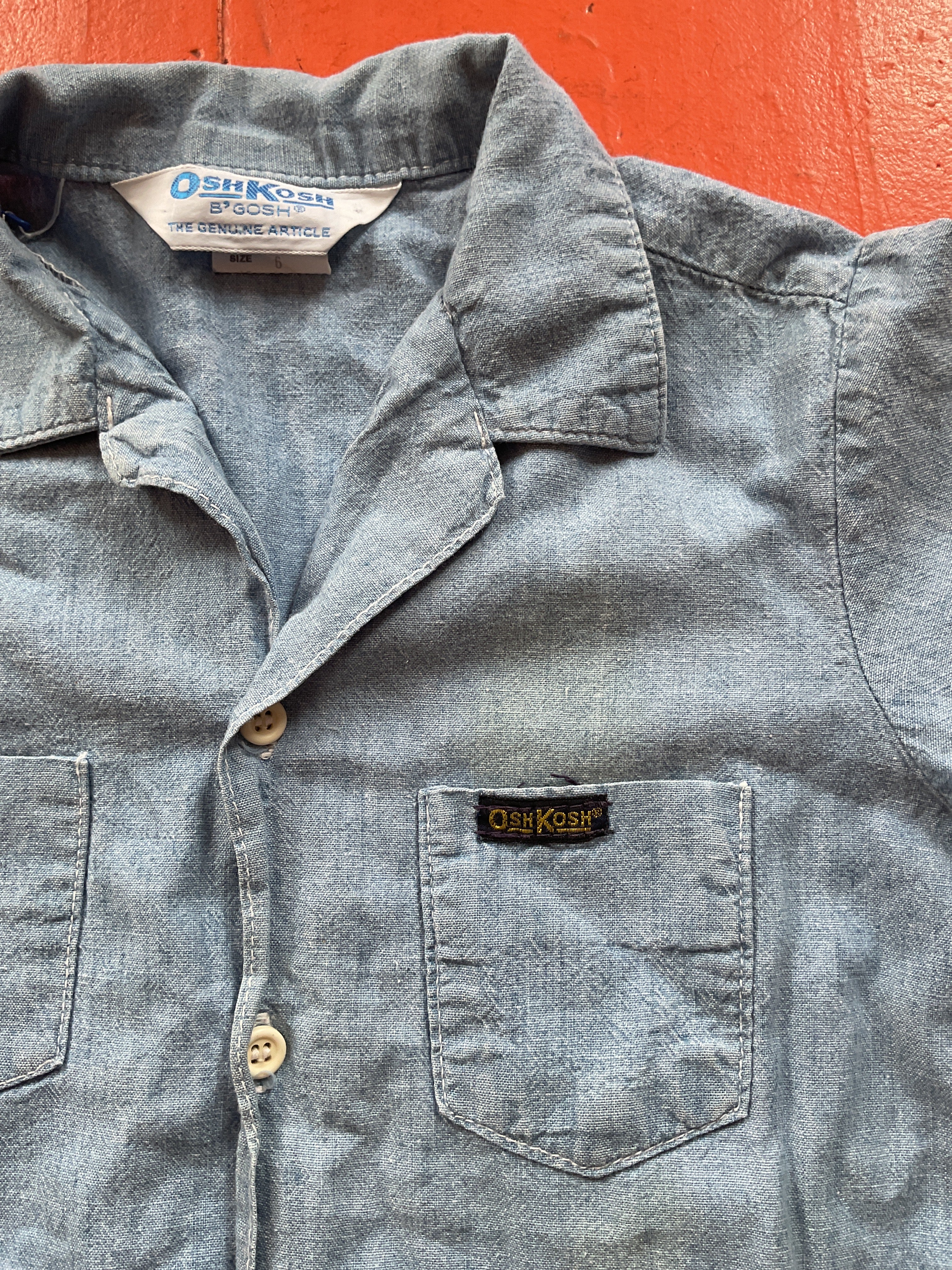 Orphan Darling by Jemima Kirke - Osh Kosh Denim Shirt