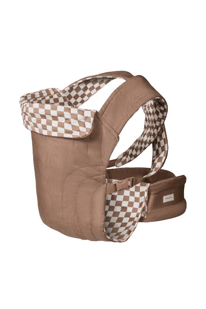 Solly Baby - Almondine Chequer Buckle Carrier