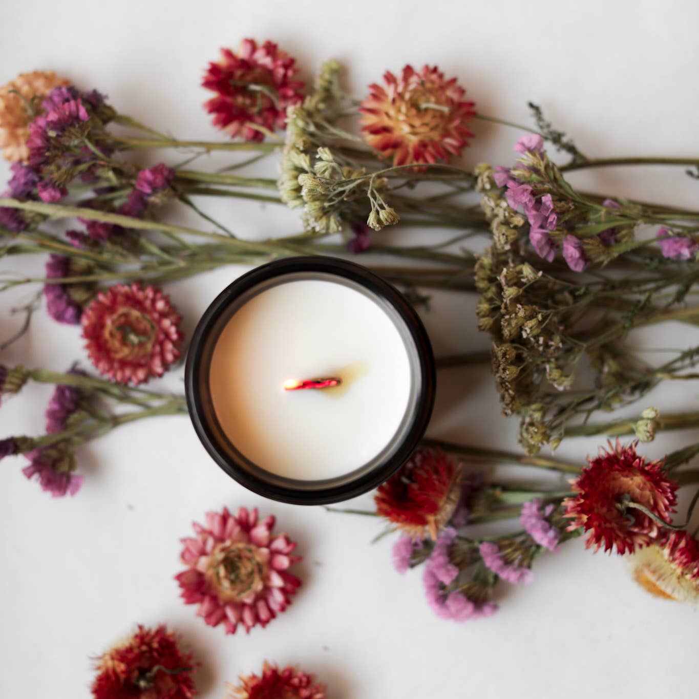 Among the Flowers Essential Oil + Soy Wax Candle - Domes – The Wild