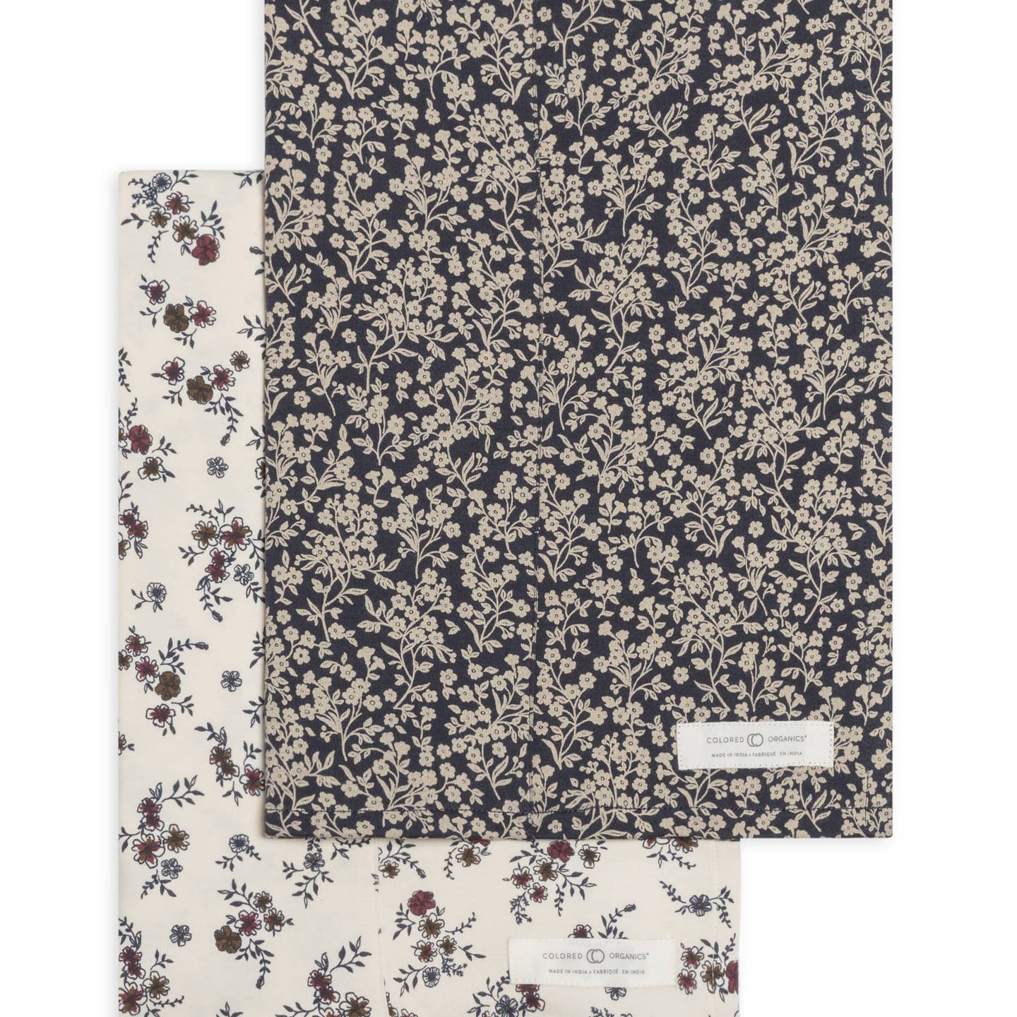 Colored Organics Burp Cloth 2 Pack