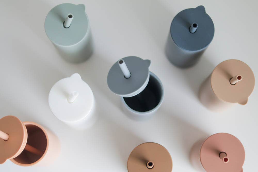 The Saturday Baby - Momma Silicone Straw Cup