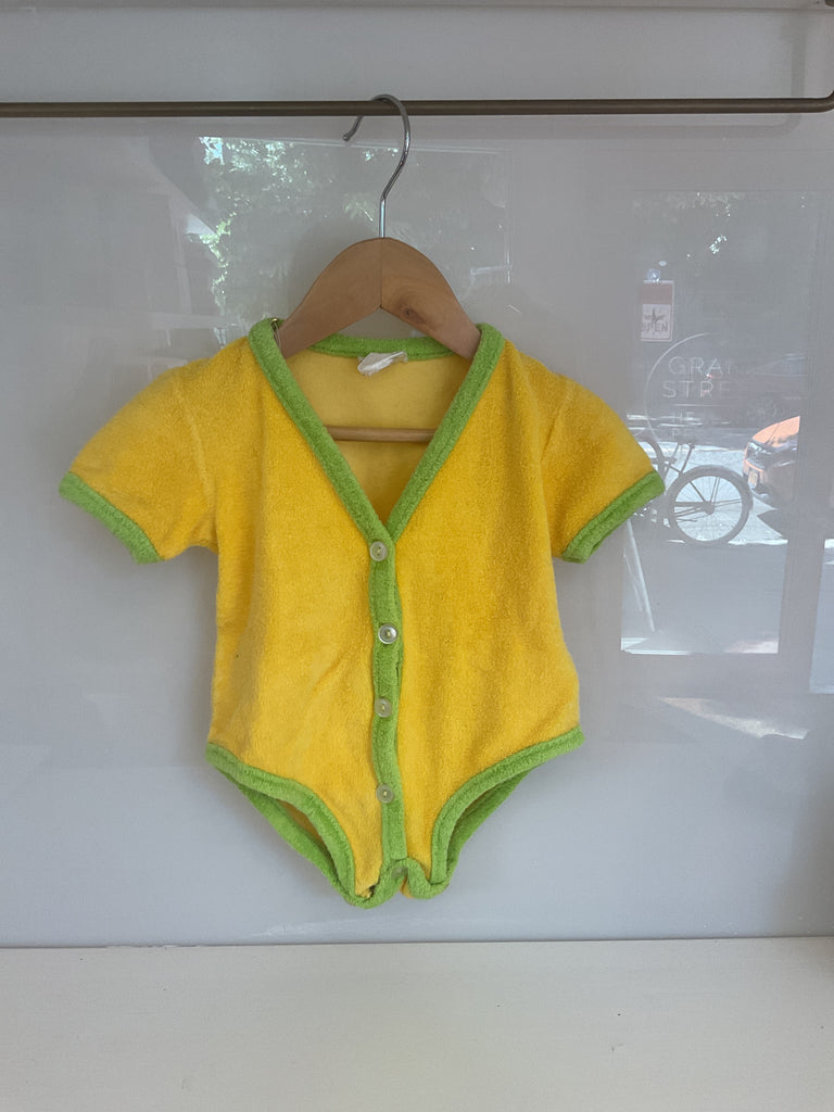 Orphan Darling by Jemima Kirke- Yellow Terry Onesie