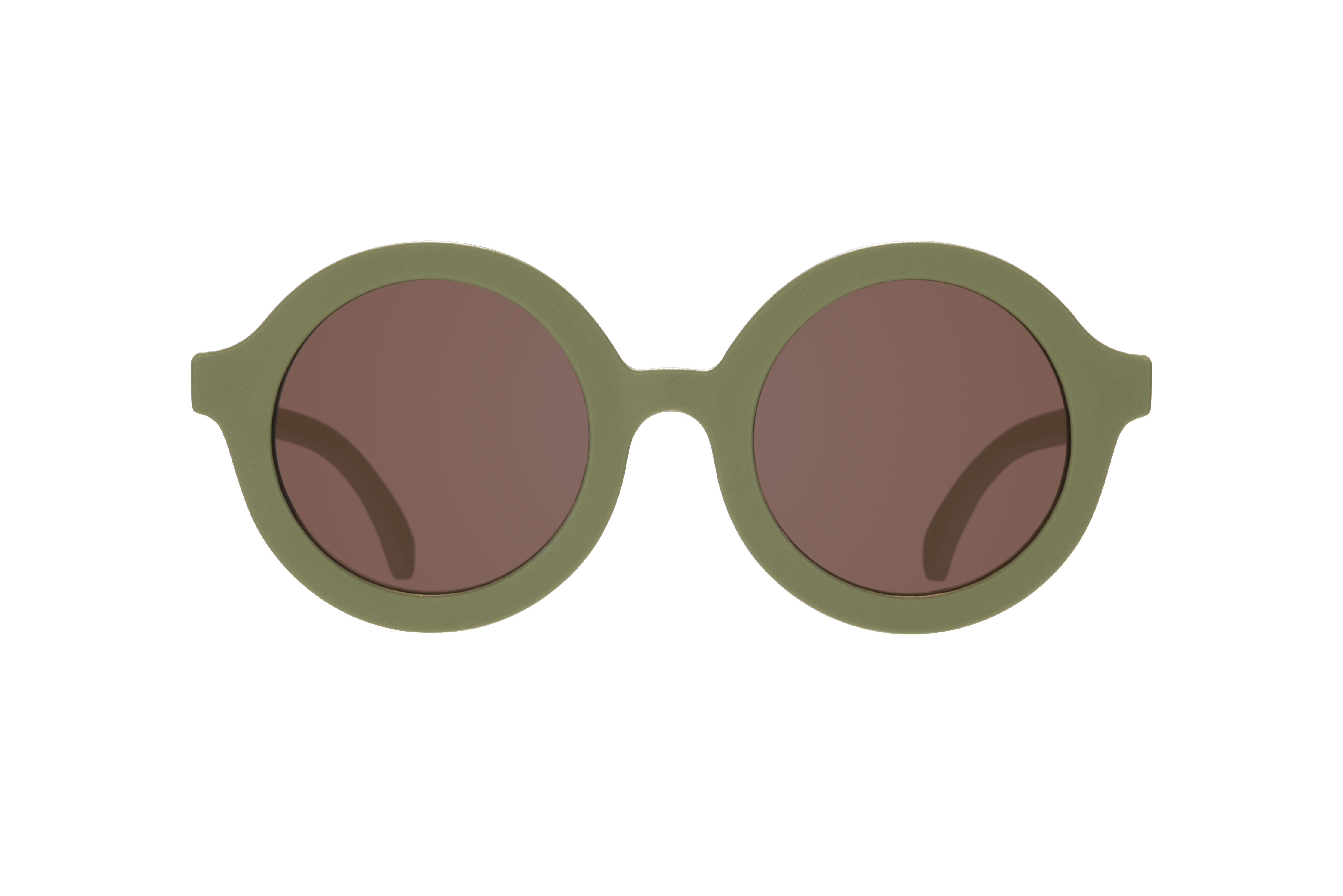 Babiators - Wild Moss Euro Round Kids Sunglasses with Amber Lens