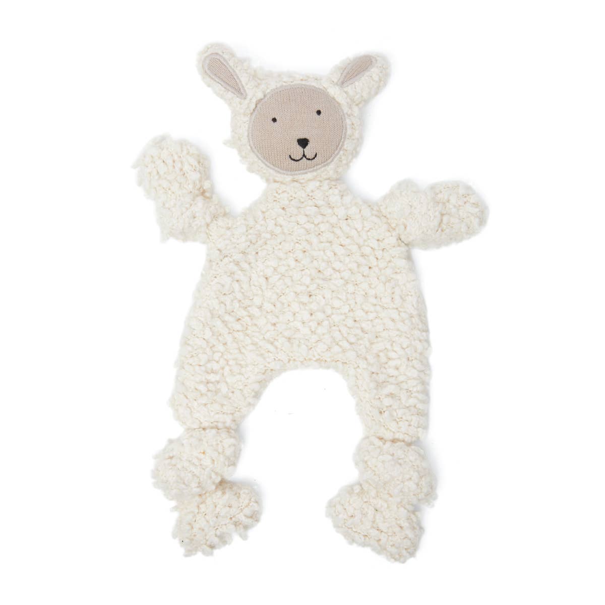 Sophie Home Ltd - Cotton Knit Baby Comforter Cuddle Cloth: Sheep
