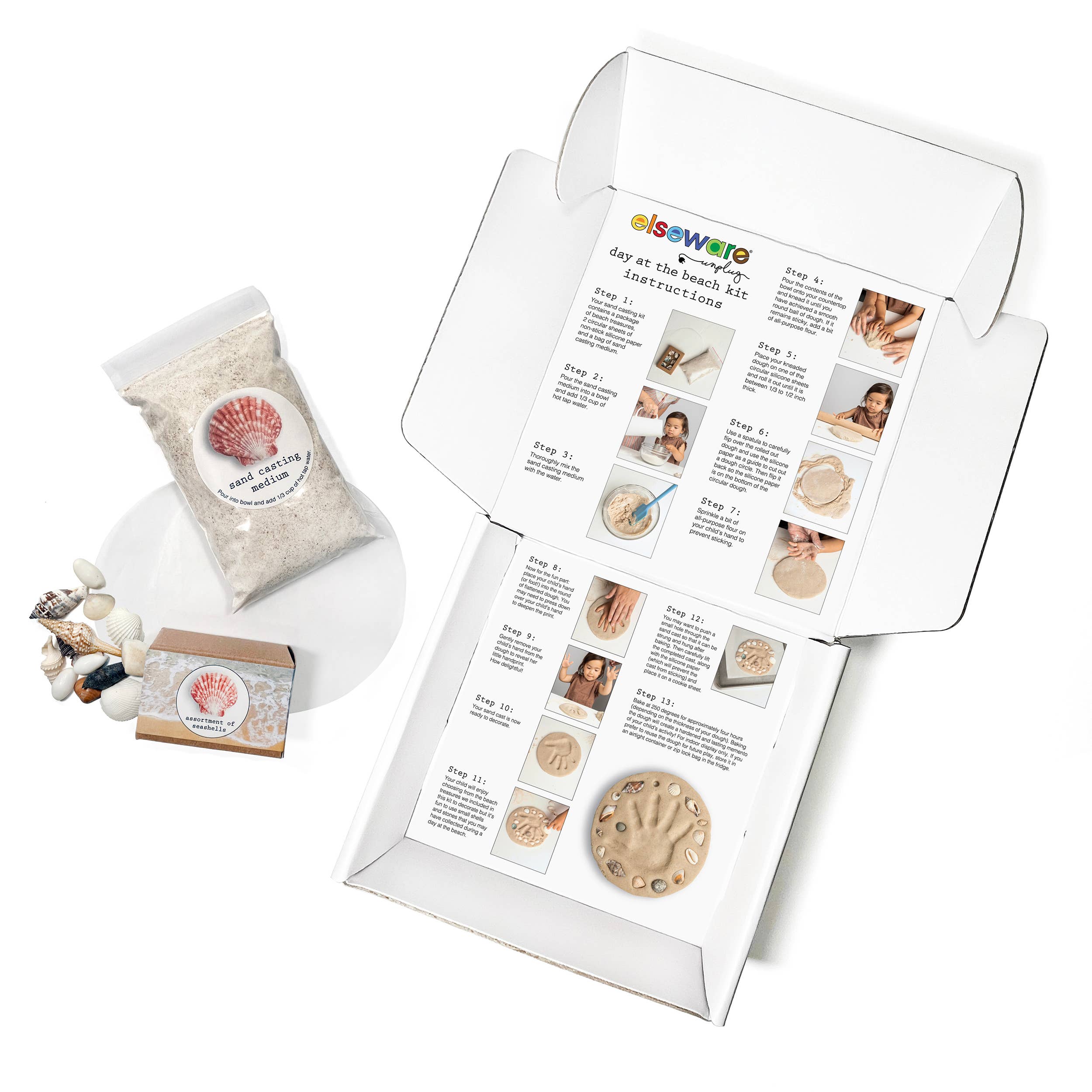 elseware unplug - Hand & Footprint Keepsake Craft