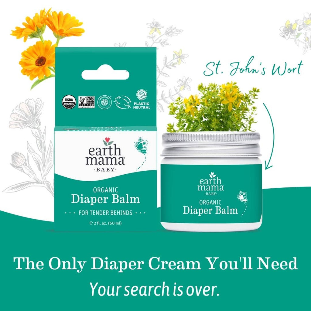 Earth Mama Organics Organic Diaper Balm - Main Image