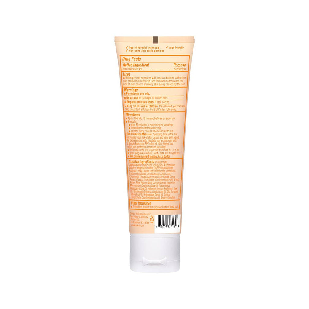 Think - Baby Clear Zinc Sunscreen, Sensitive Skin, SPF 50, 3 oz – The Wild