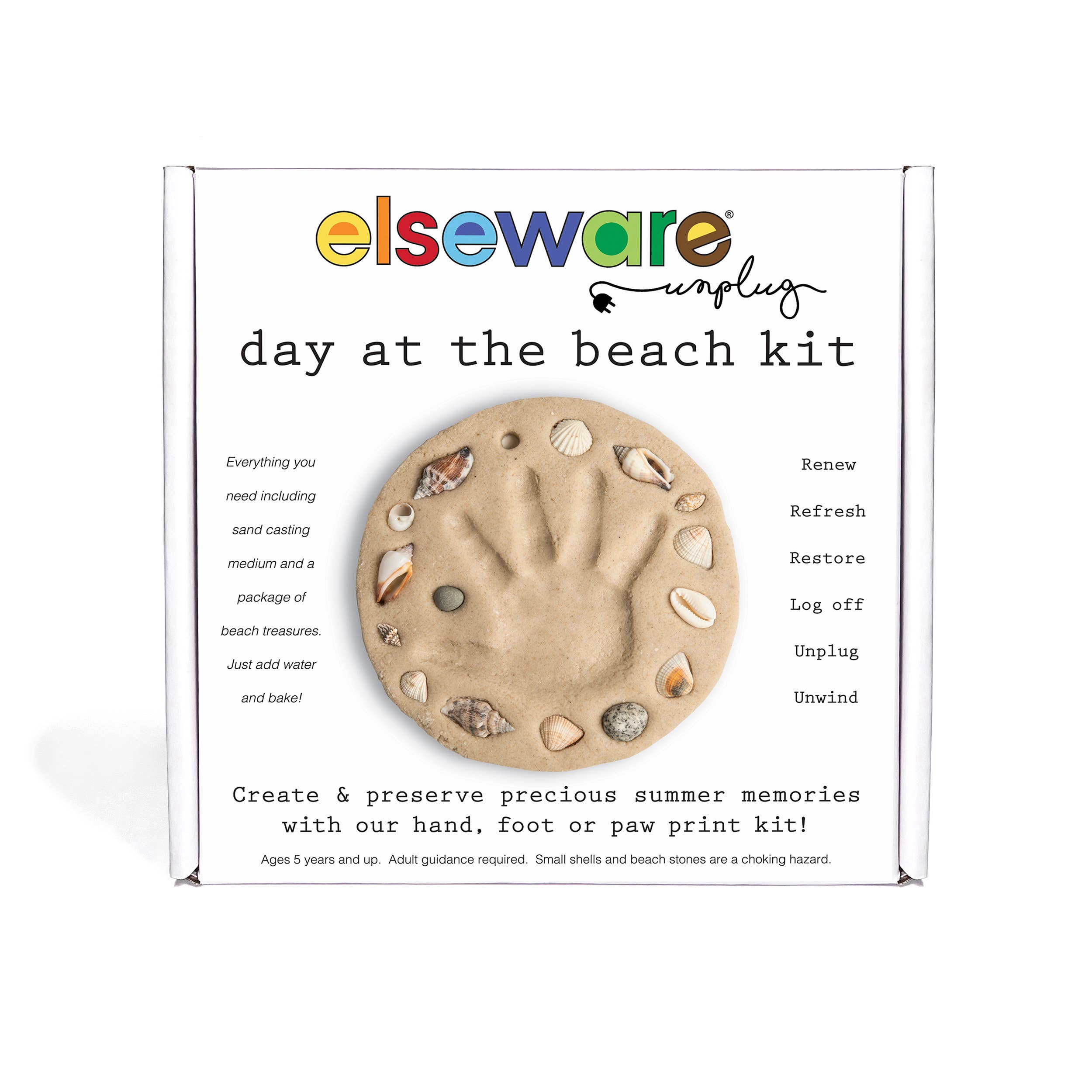 elseware unplug - Hand & Footprint Keepsake Craft