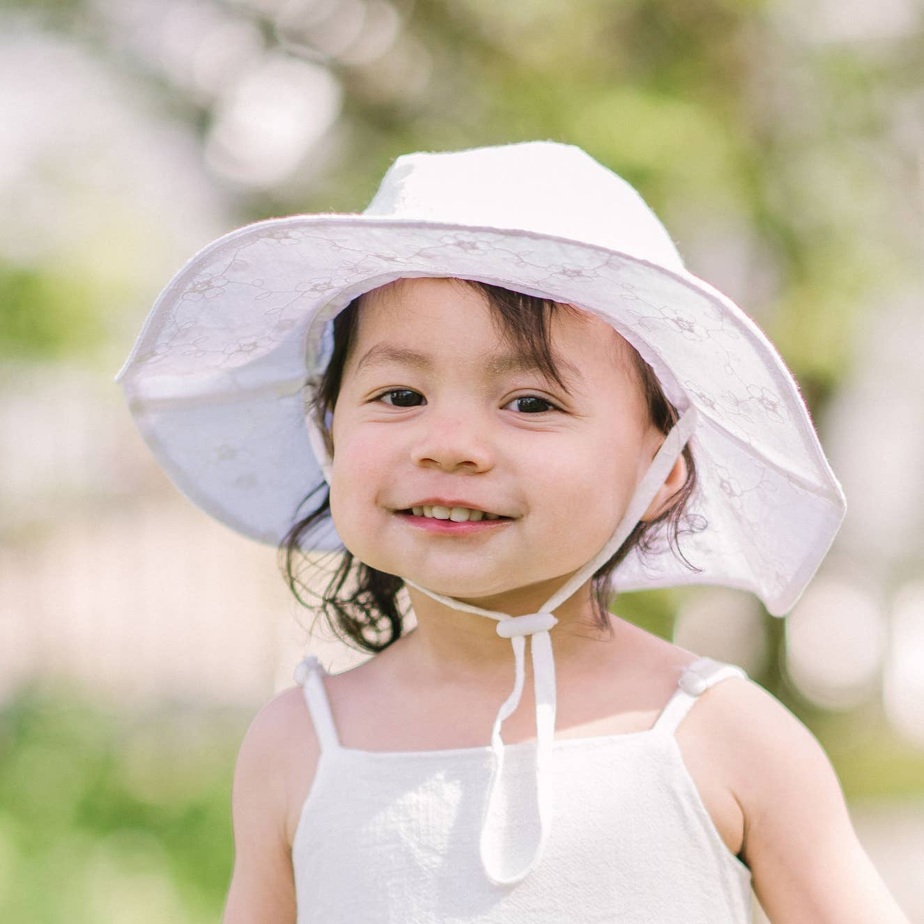 Huggalugs - Embroidered Sunhat UPF 50+ Baby & Toddler