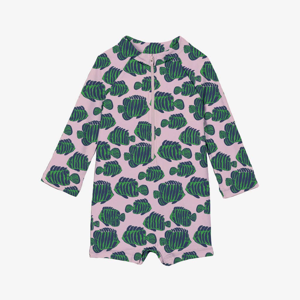 Lewis - Baby Rashguard Suit - Angelfish | Tropical