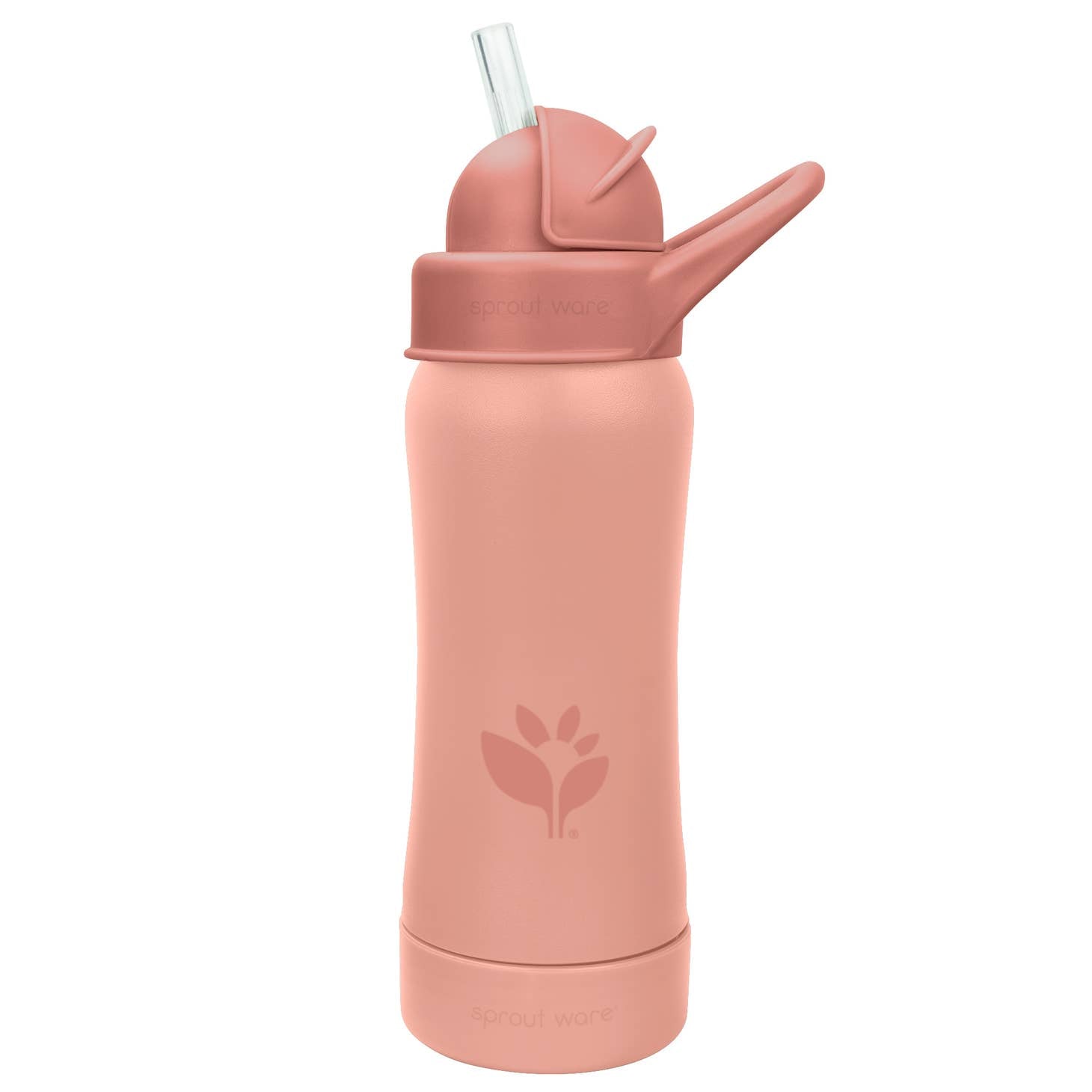 Green Sprout Straw Bottle 10oz - Grapefruit
