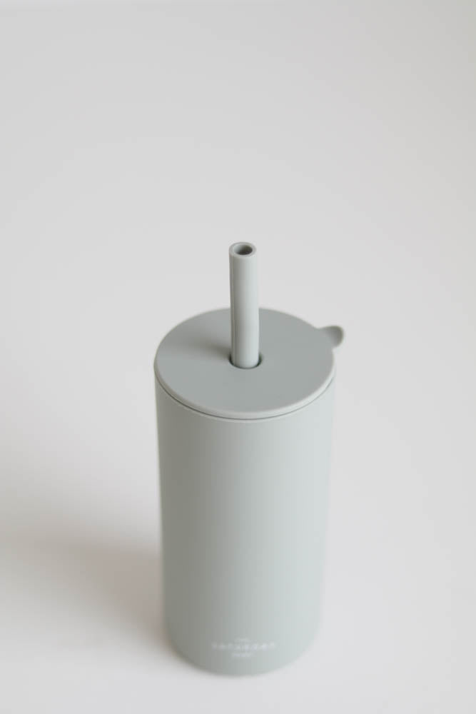 The Saturday Silicone Straw Cup