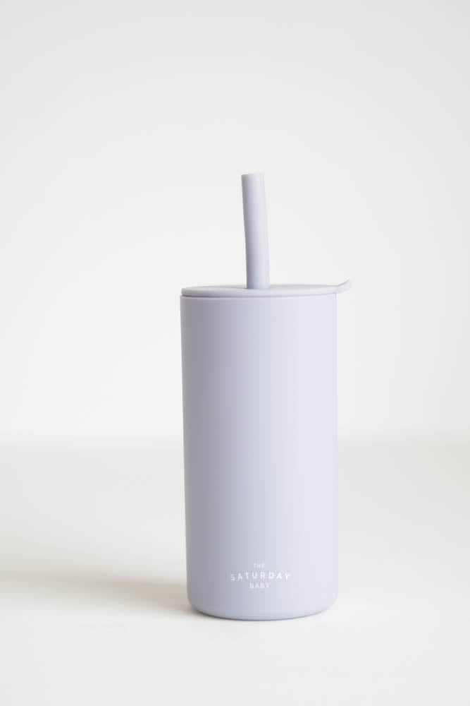 The Saturday Baby Kids Silicone Straw Cup