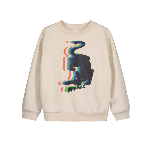 Mainio Shadow Sweatshirt - Undyed Shadow front print