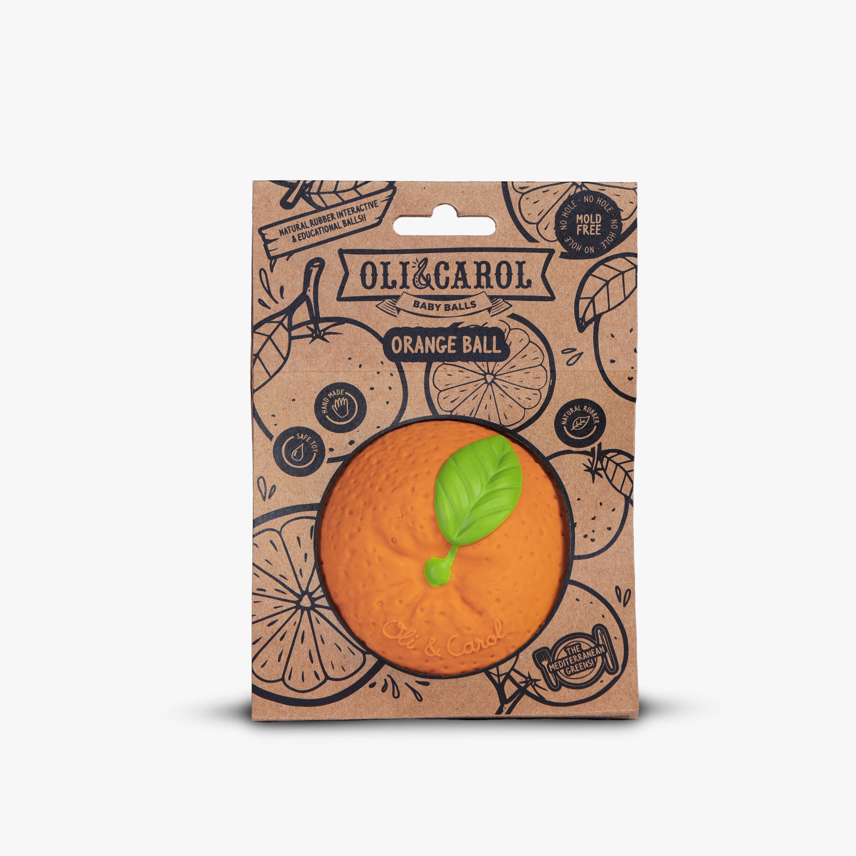 Oli & Carol - Orange Baby Ball