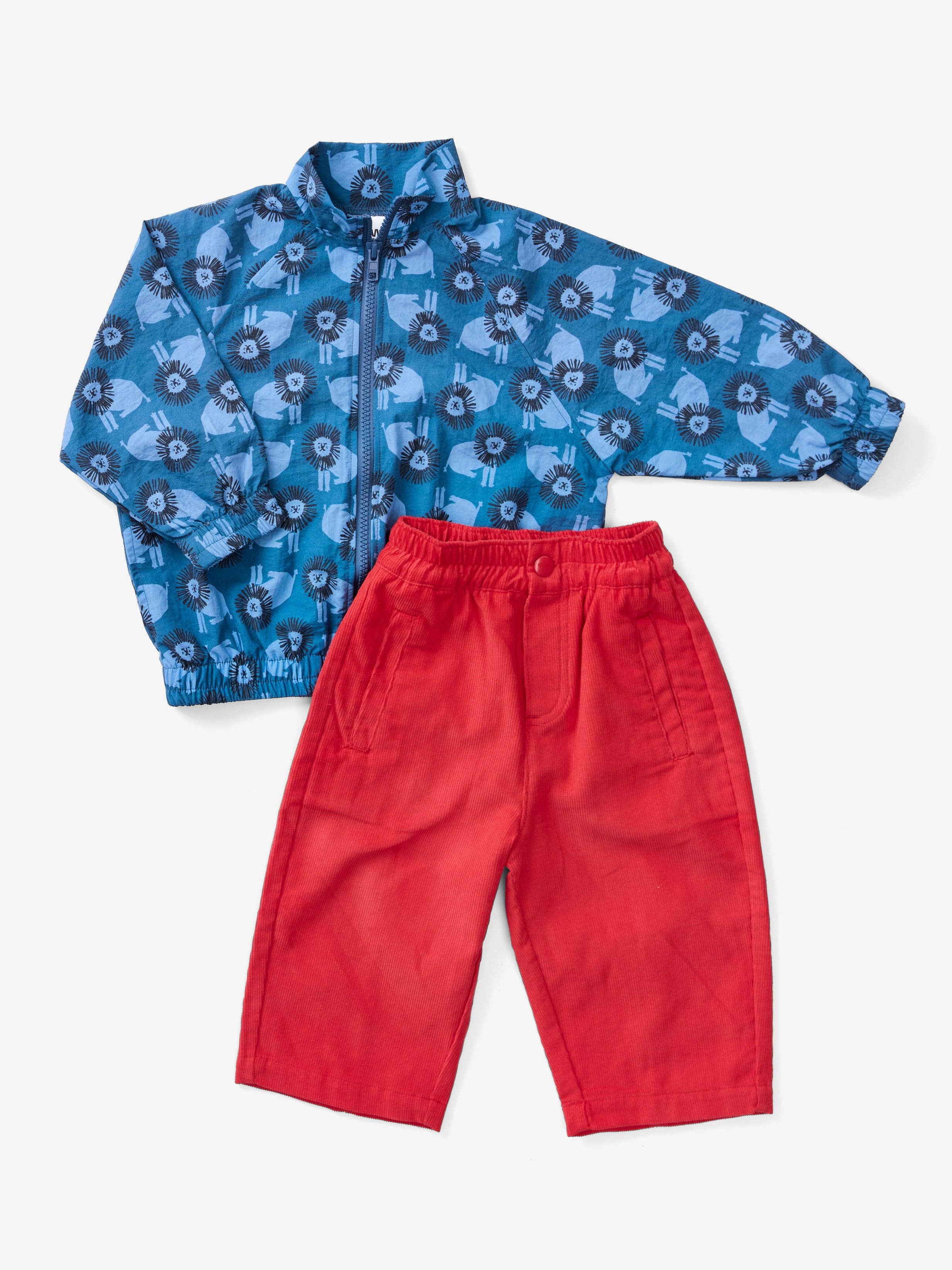 Lewis - Barrel Pant - Poppy