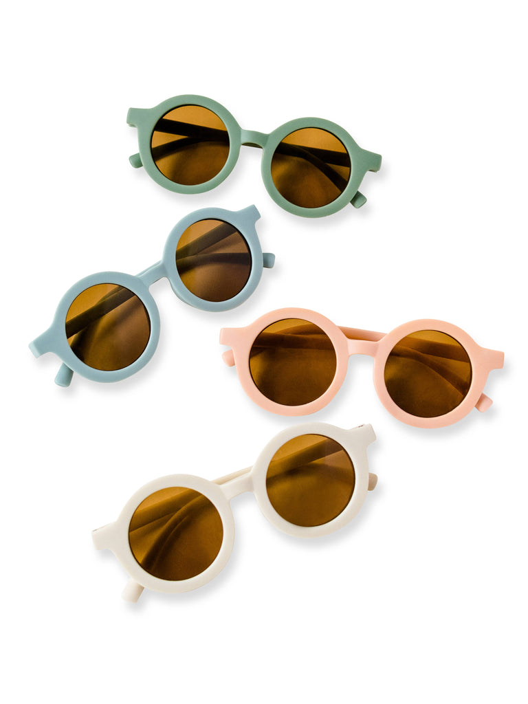 Colored Organics - KENDI Baby Round Sunnies - Ocean