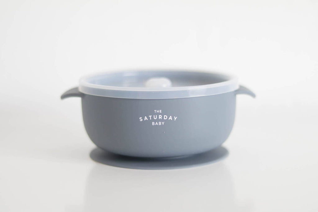 The Saturday Baby Suction Bowls With Lid
