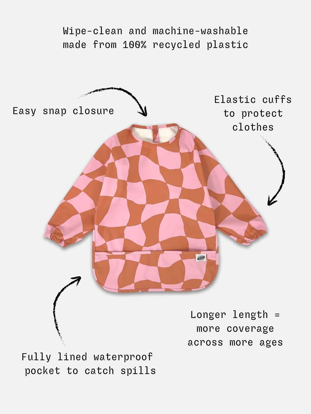 Milk Teeth Smock Bib