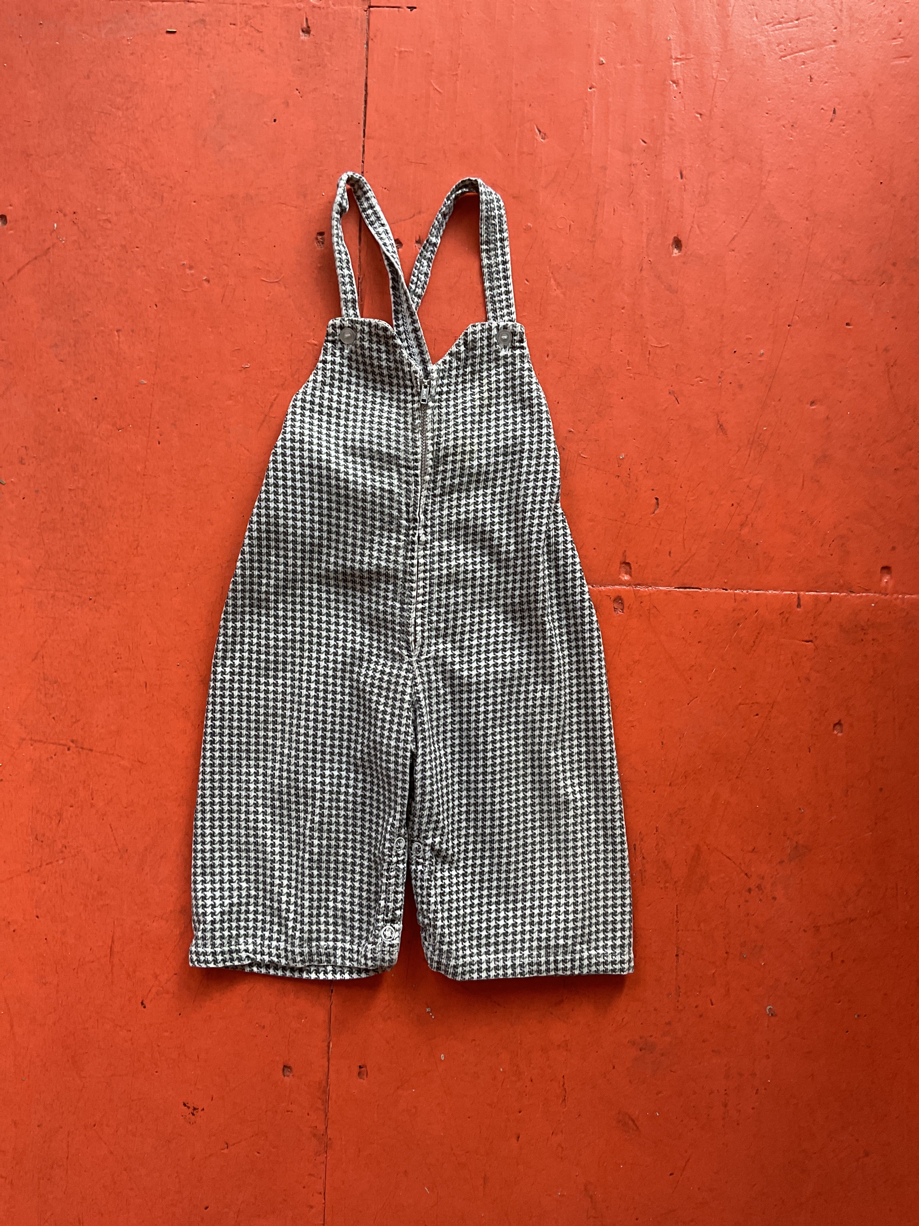 Orphan Darling by Jemima Kirke - 40s/50s Houndstooth Corduroy Overalls
