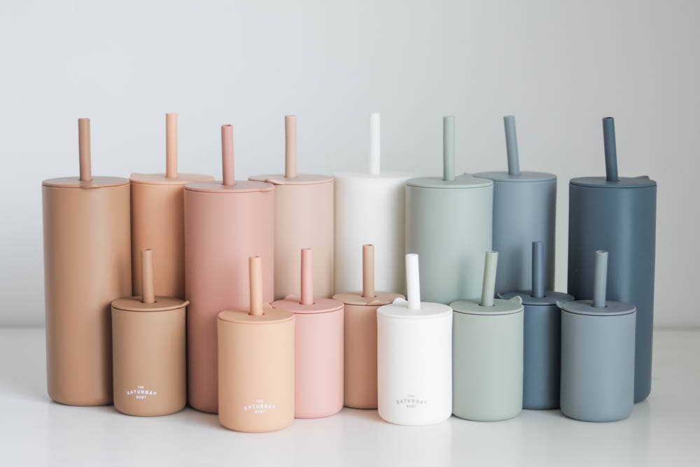 The Saturday Baby - Momma Silicone Straw Cup