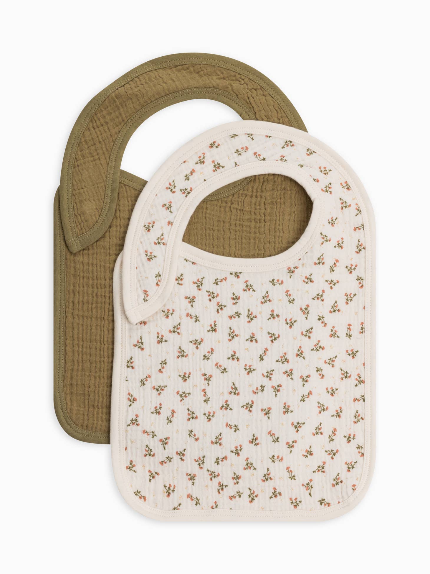 Colored Organics Classic Bib Set - Wildflowers + Herb
