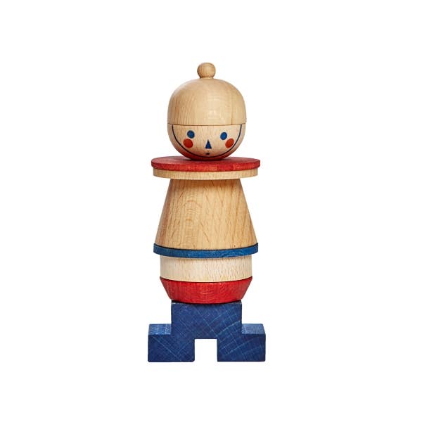 Wooden Story Stacking Toy Stick Fig.
