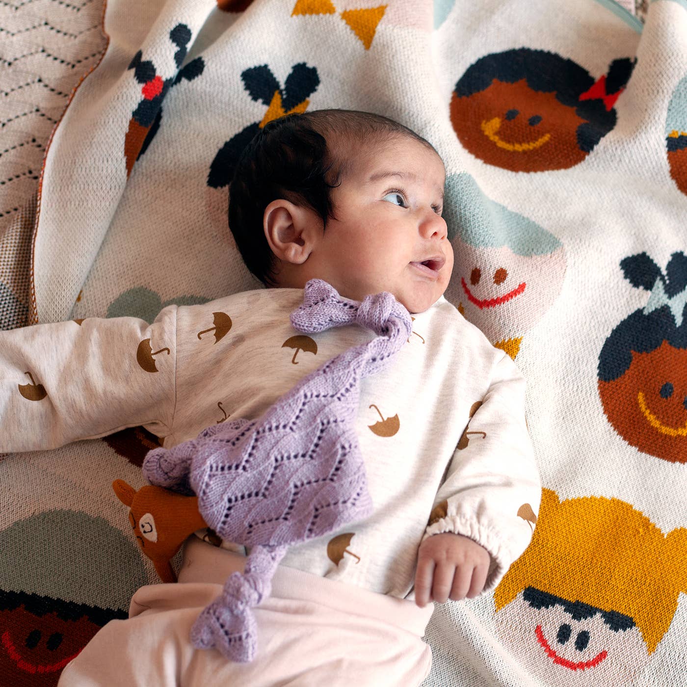Sophie Home Baby Comforter Cuddle Cloth - Giraffe