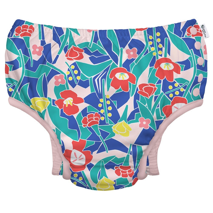Green Sprouts Eco-Snap Swim Diaper - Window Floral