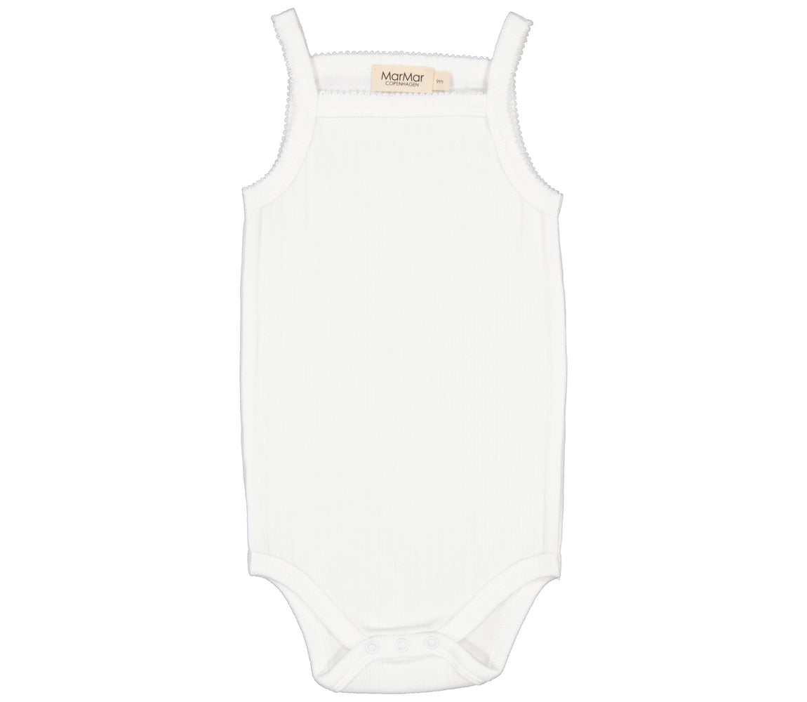 MarMar Copenhagen Belli Onesie - Gentle White