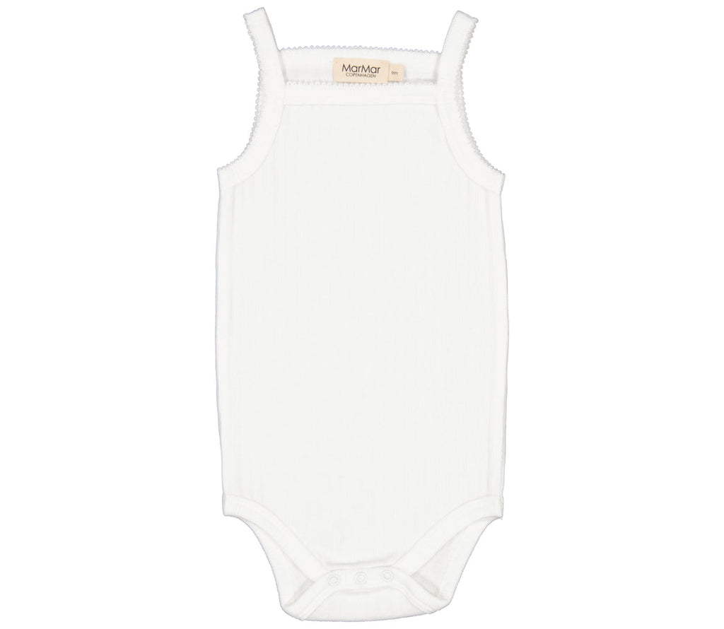 MarMar Copenhagen Belli Onesie - Gentle White