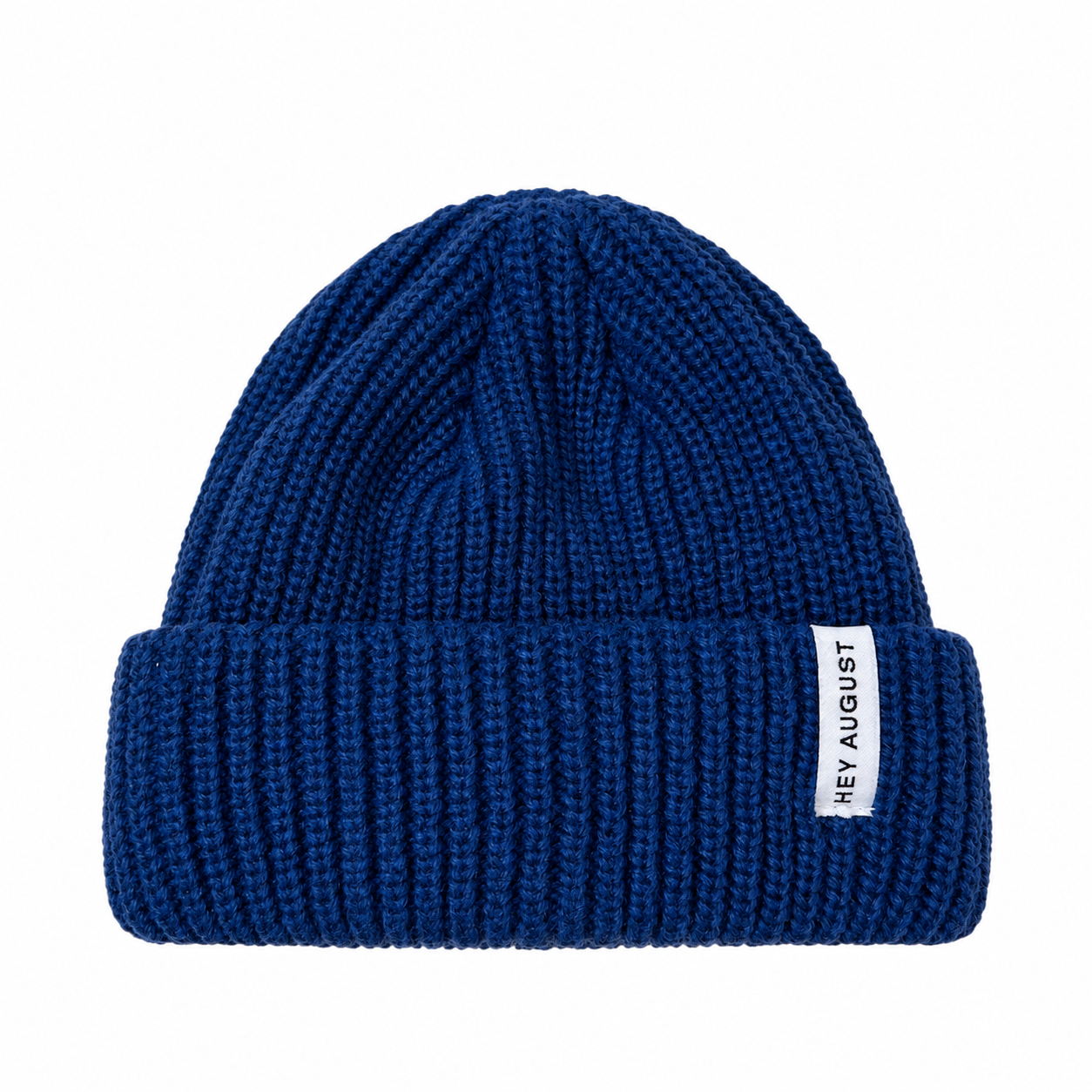 HEY AUGUST CO - Thick knit Beanie in Cobalt