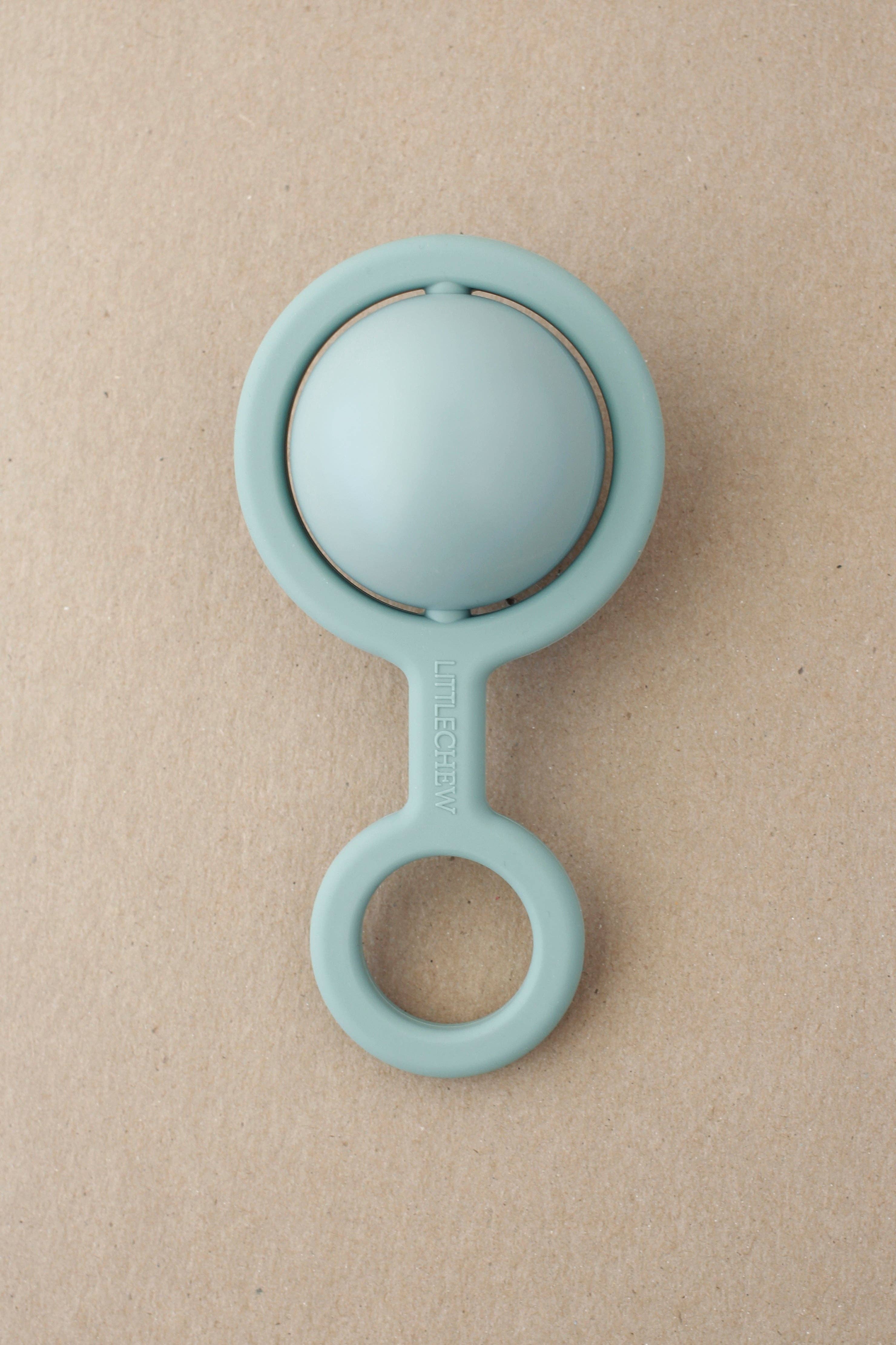 Little Chew - Rattle Toy  - Ora Iceberg Green
