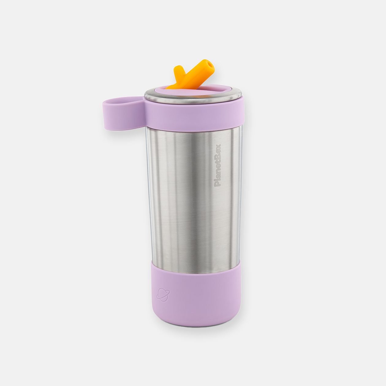 PlanetBox - Glacier Flip Straw Water Bottle