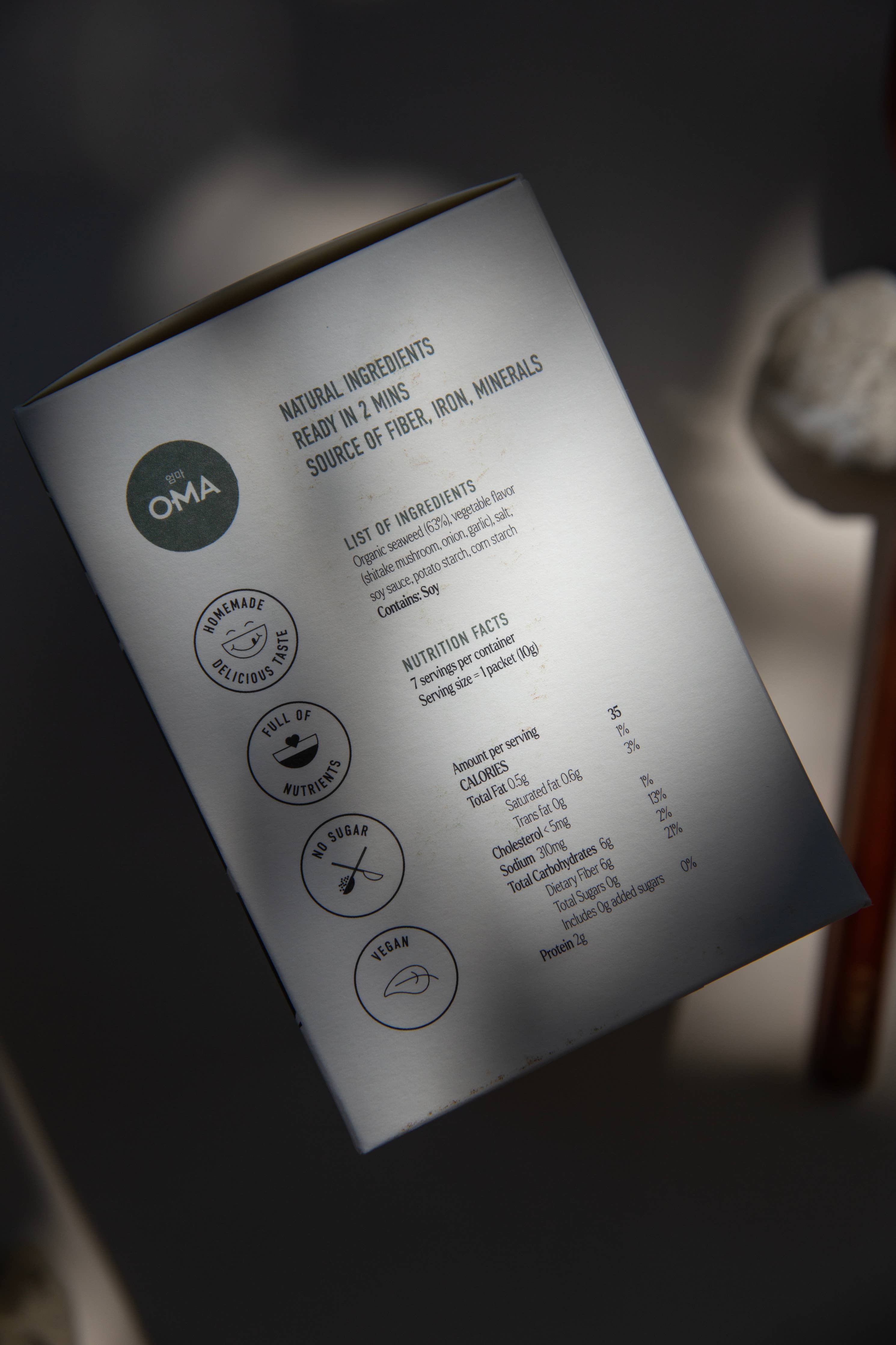 OMA Food - Seaweed Soup Bone Broth Based