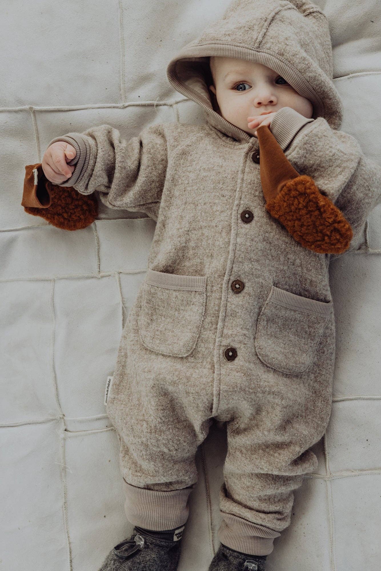 Finch & Fable - Wool Onepiece - Sand